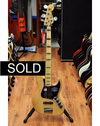 Fender American Deluxe Jazz Bass V Natural MN #1